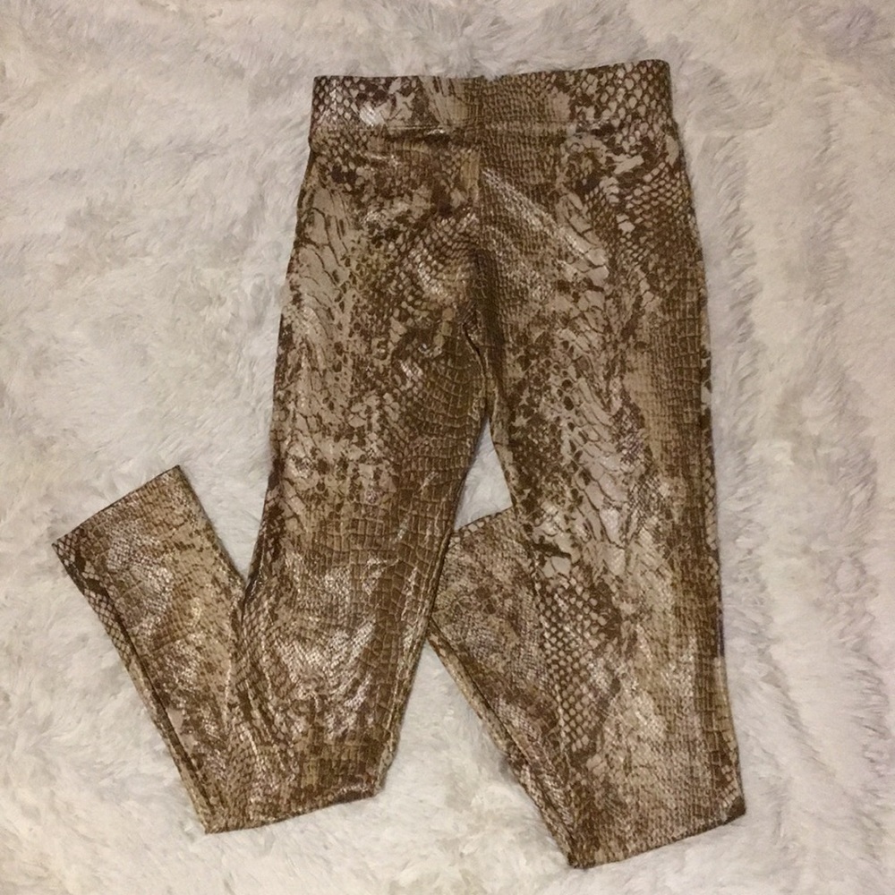 Snake Print Leggings